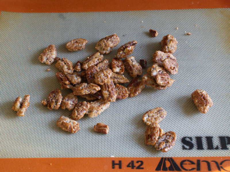 caramelized pecan nuts